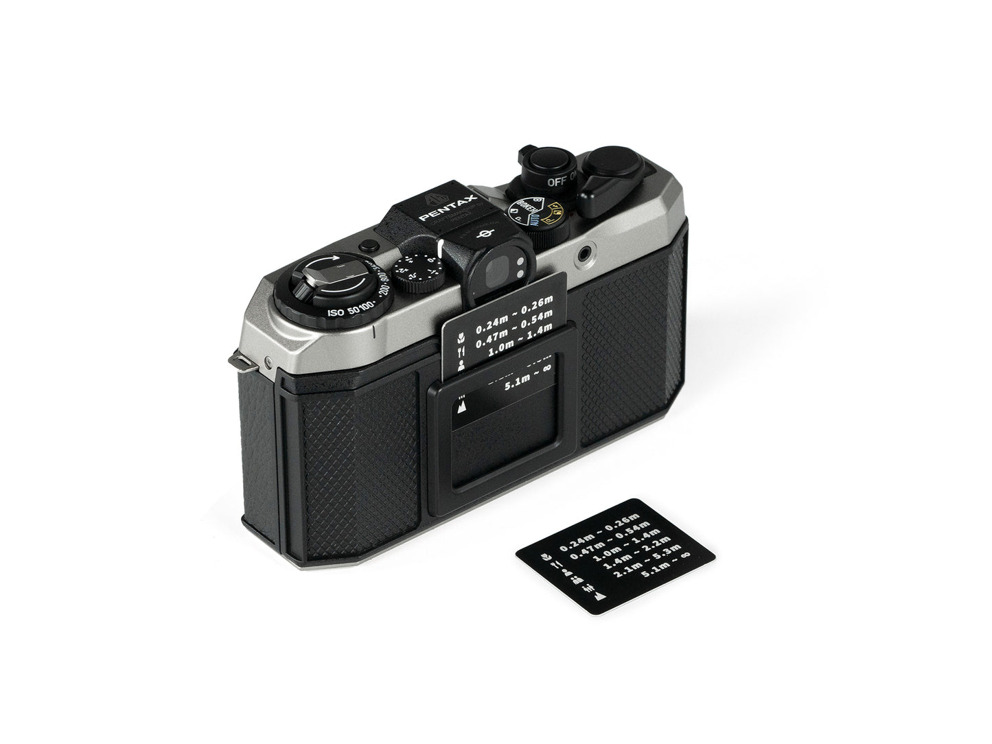 Pentax 17 -  Focus Guide Card(Aluminum alloy)